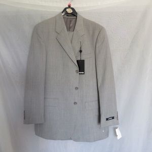 BRAND NEW W/ TAG GREY KASPER SUIT